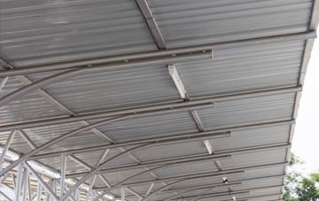 installing Light Oaks metal roofing